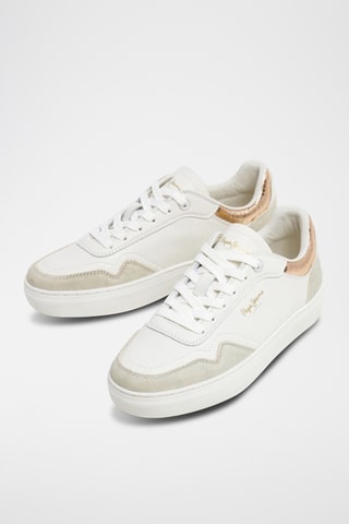 Baskets en cuir - Blanc