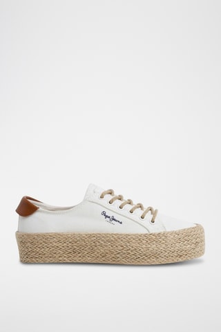 Baskets plateformes - Blanc