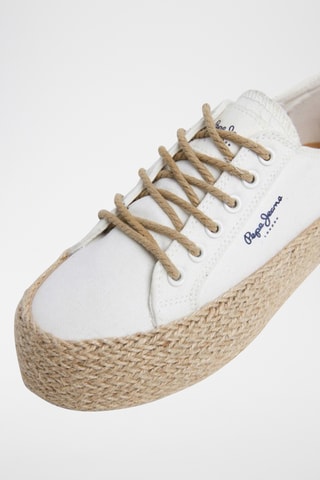 Baskets plateformes - Blanc