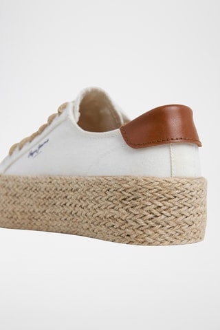 Baskets plateformes - Blanc