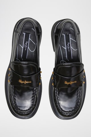 Mocassins vernis - Noir