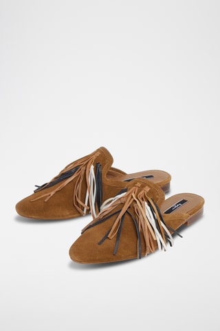Mocassin en cuir - Marron
