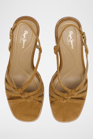 Sandales à talons - Marron