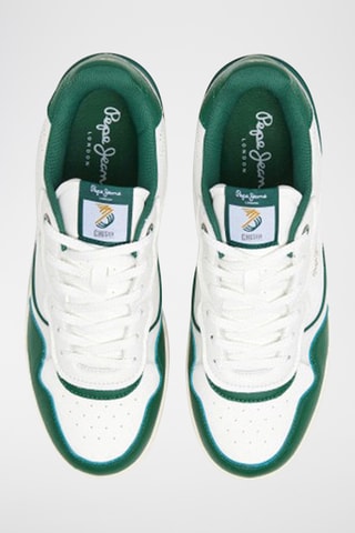 Baskets - Blanc et vert