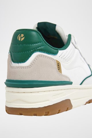 Baskets - Blanc et vert