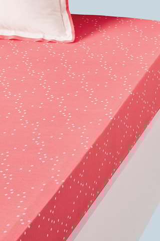 Drap-housse Rouge Poète - Rouge