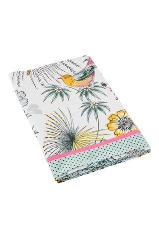 Drap Ecureuil & Cie - Bleu et gris