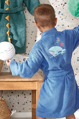 Peignoir L'Océan en fête - Bleu