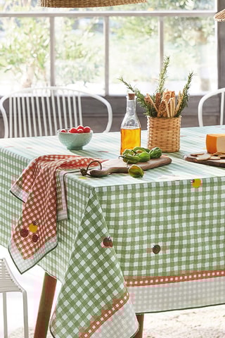 2 serviettes de table Tradition Tomatella - Rouge