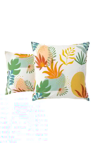 Taie d'oreiller en coton Vague Vitaminée - 57 fils/cm² - Blanc