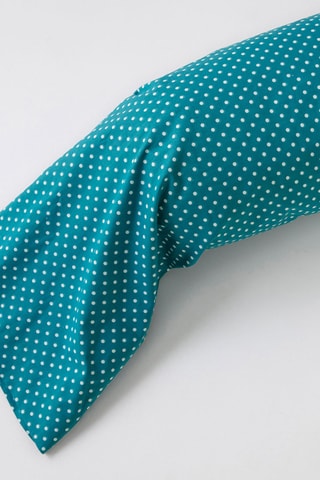 Taie de traversin en coton Amour Perruche - 57 fils/cm² - Vert - 86 x 185 cm