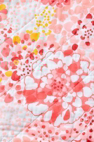 Oreiller Eclats Floraux - Rose - 65 x 65 cm