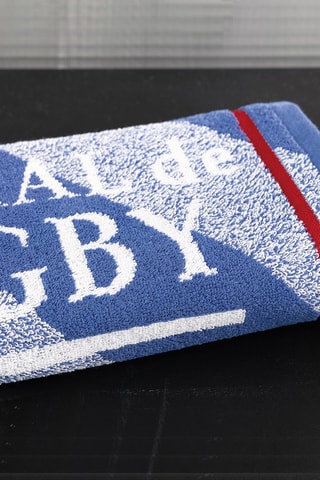 Drap de douche Essai gagnant - Bleu - 70 x 130 cm