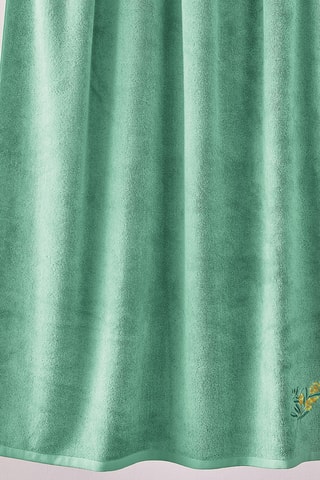 Drap de bain Azur et Mimosa - Vert - 100 x 150 cm