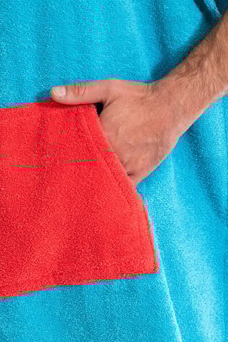 Poncho à capuche Paradis Ocean - Bleu