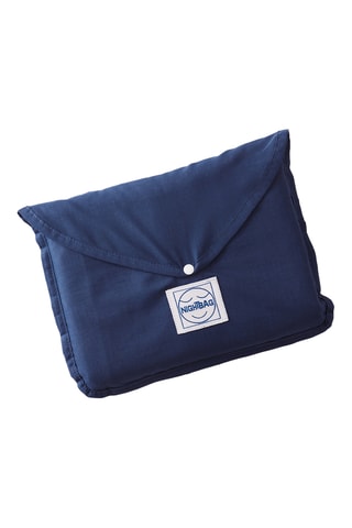Sac de couchage 2 personnes en coton - 57 fils/cm² - Bleu - 166 x 225 cm