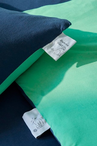 Parure de couette réversible - Marine