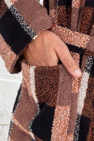 Peignoir Escapade à Aberdeen - Marron