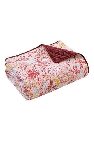 Couvre-lit Eclats Floraux - Rose - 230 x 250 cm