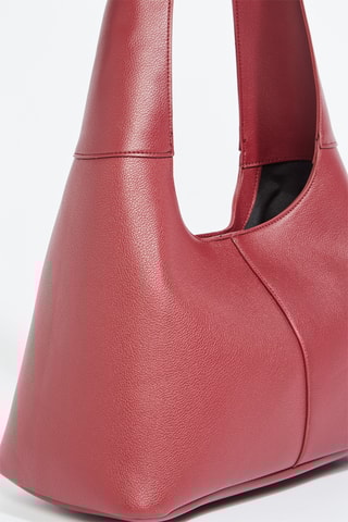 Sac porté épaule Clara - Bordeaux