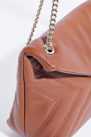 Sac porté épaule Maggy - Marron clair