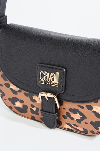 Sac bandoulière Alice - Marron et noir