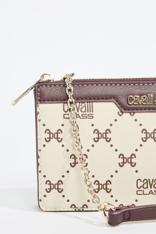 Sac bandoulière Amelia - Marron et écru