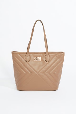 Cabas et pochette Sara - Beige