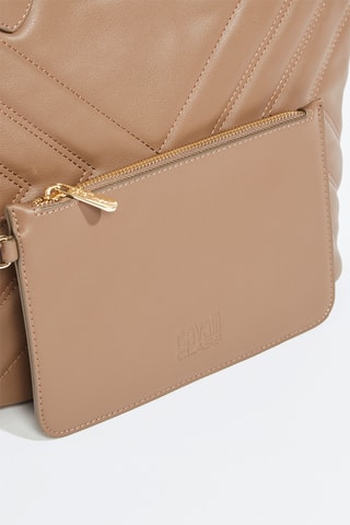 Cabas et pochette Sara - Beige