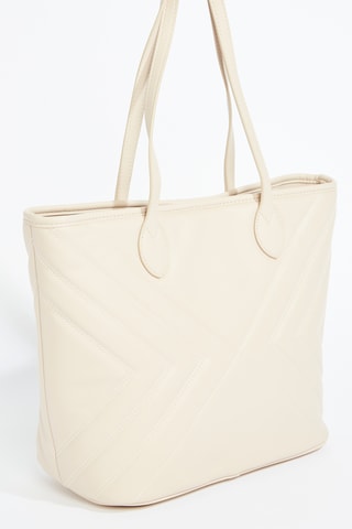 Cabas et pochette Sara - Ecru