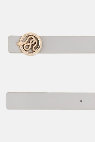 Ceinture réversible - Gris clair