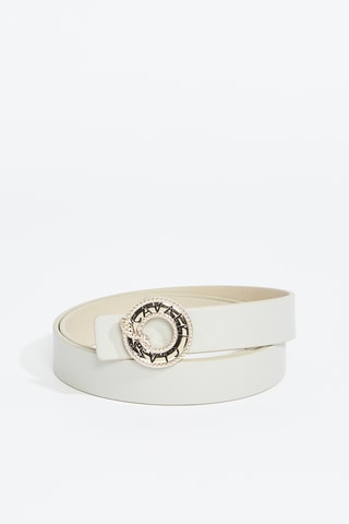 Ceinture réversible - Gris clair