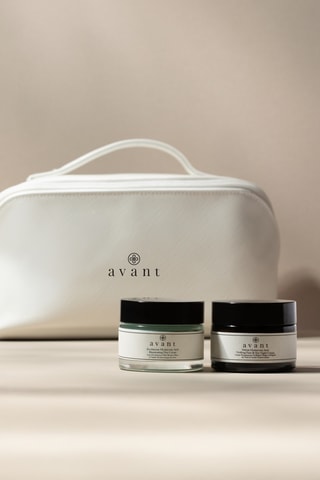 Crème visage et yeux nuit et crème visage  à l'acide hyaluronique - 2 produits