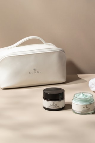 Crème visage et yeux nuit et crème visage  à l'acide hyaluronique - 2 produits