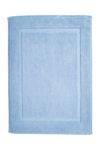 2 tappetini bagno - Celeste - 45 x 65 cm