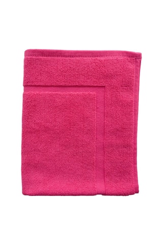 2 tappetini bagno - Fucsia - 45 x 65 cm