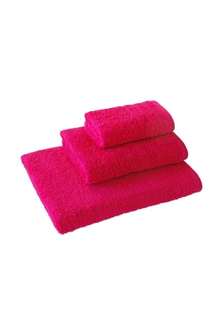 3 asciugamani - Fucsia