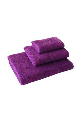 3 asciugamani - Viola