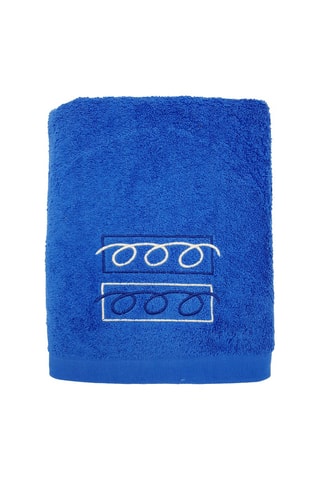 3 asciugamani - Blu e bianco