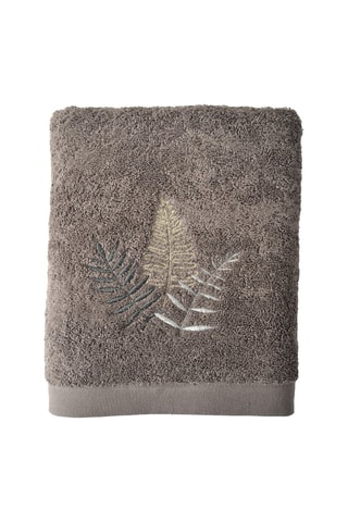 3 asciugamani - Taupe e giallo chiaro 