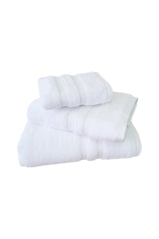 3 asciugamani - Bianco