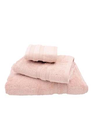 3 asciugamani - Rosa