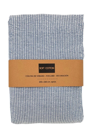 Copriletto - 
Blu - 230 x 260 cm