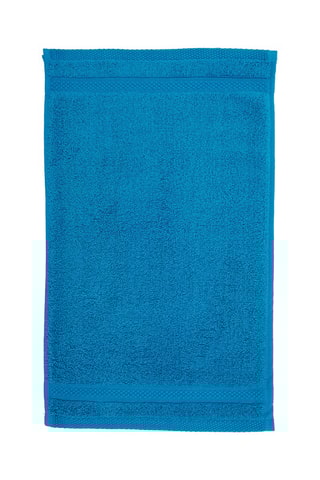 Asciugamano - Blu smeraldo - 50 x 90 cm