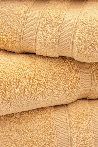 Asciugamano Eco Cotone  - Giallo - 50 x 90 cm