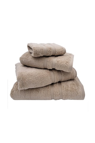Asciugamano Eco Cotone  - Beige - 50 x 90 cm