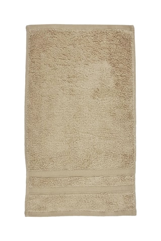 Asciugamano Eco Cotone  - Beige - 50 x 90 cm