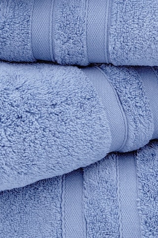 Asciugamano Eco Cotone  - Blu - 50 x 90 cm