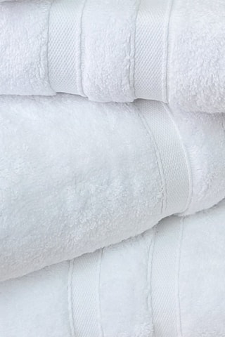 3 asciugamani - Bianco - 30 x 50 cm
