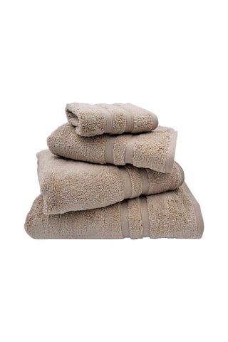 3 asciugamani - Beige - 30 x 50 cm